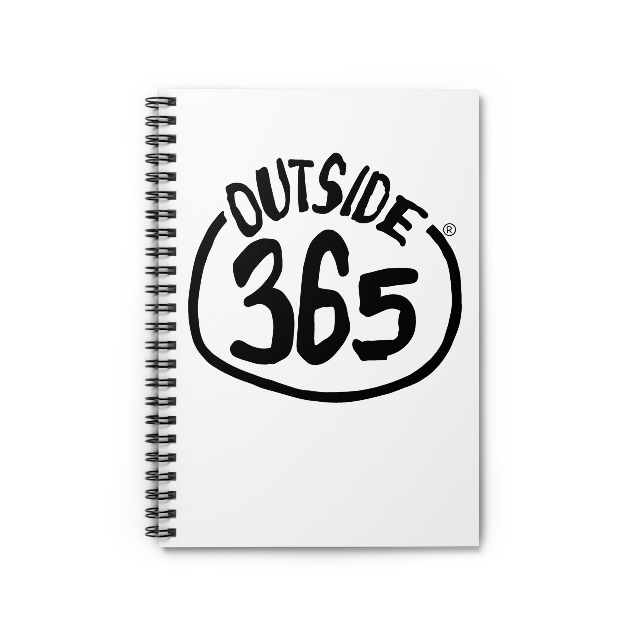 Outside 365 - Logo Spiral Notebook