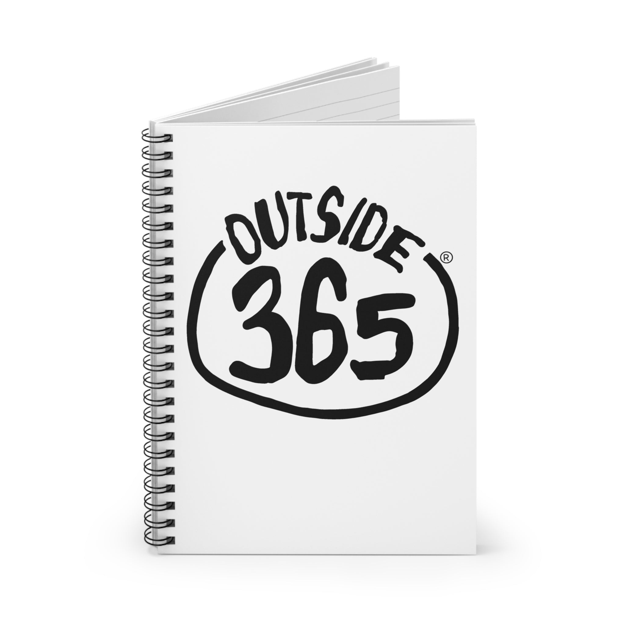 Outside 365 - Logo Spiral Notebook