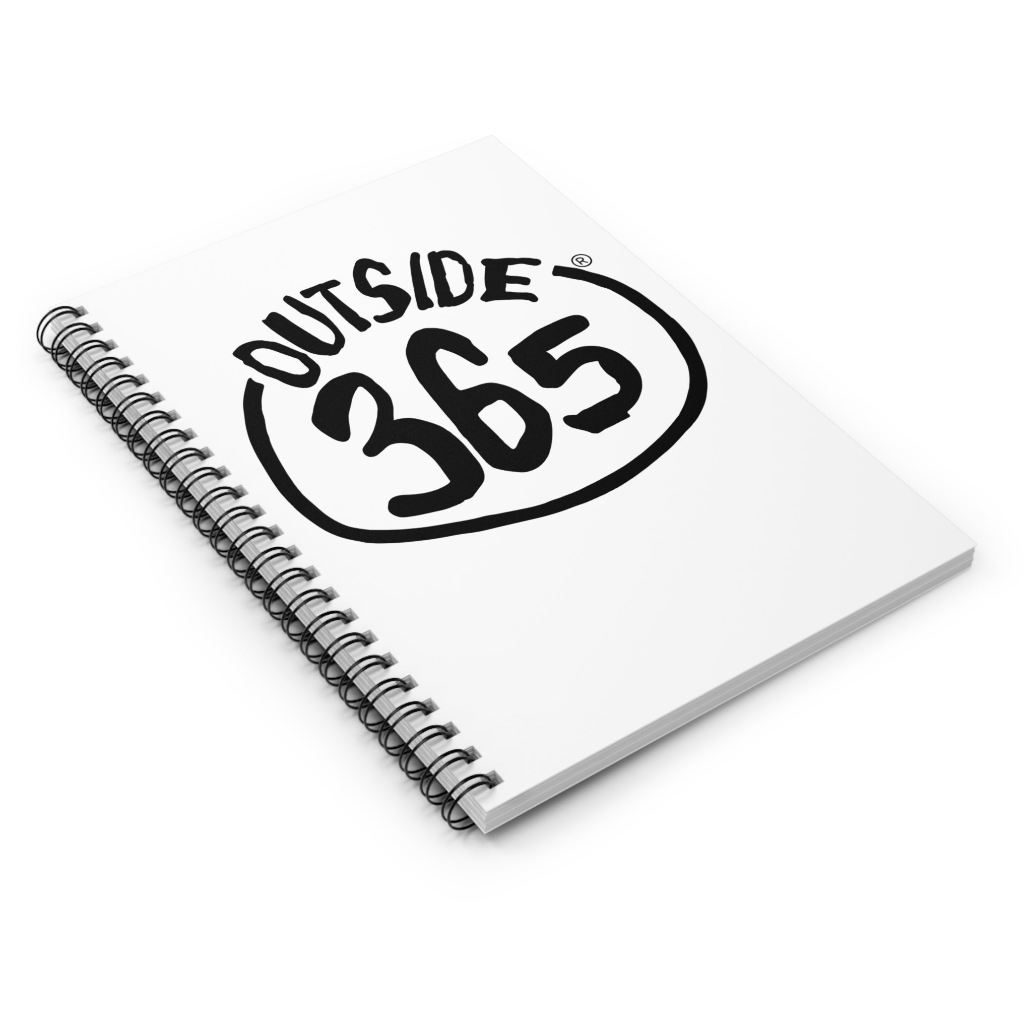 Outside 365 - Logo Spiral Notebook