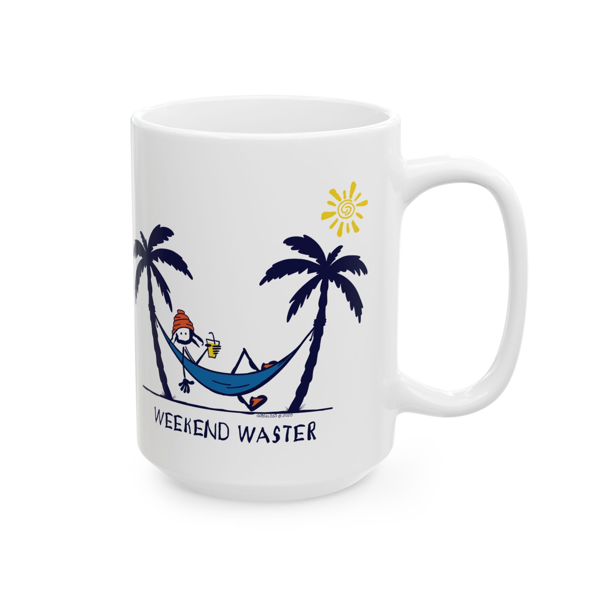 Outside 365 - Weekend Waster White Mug