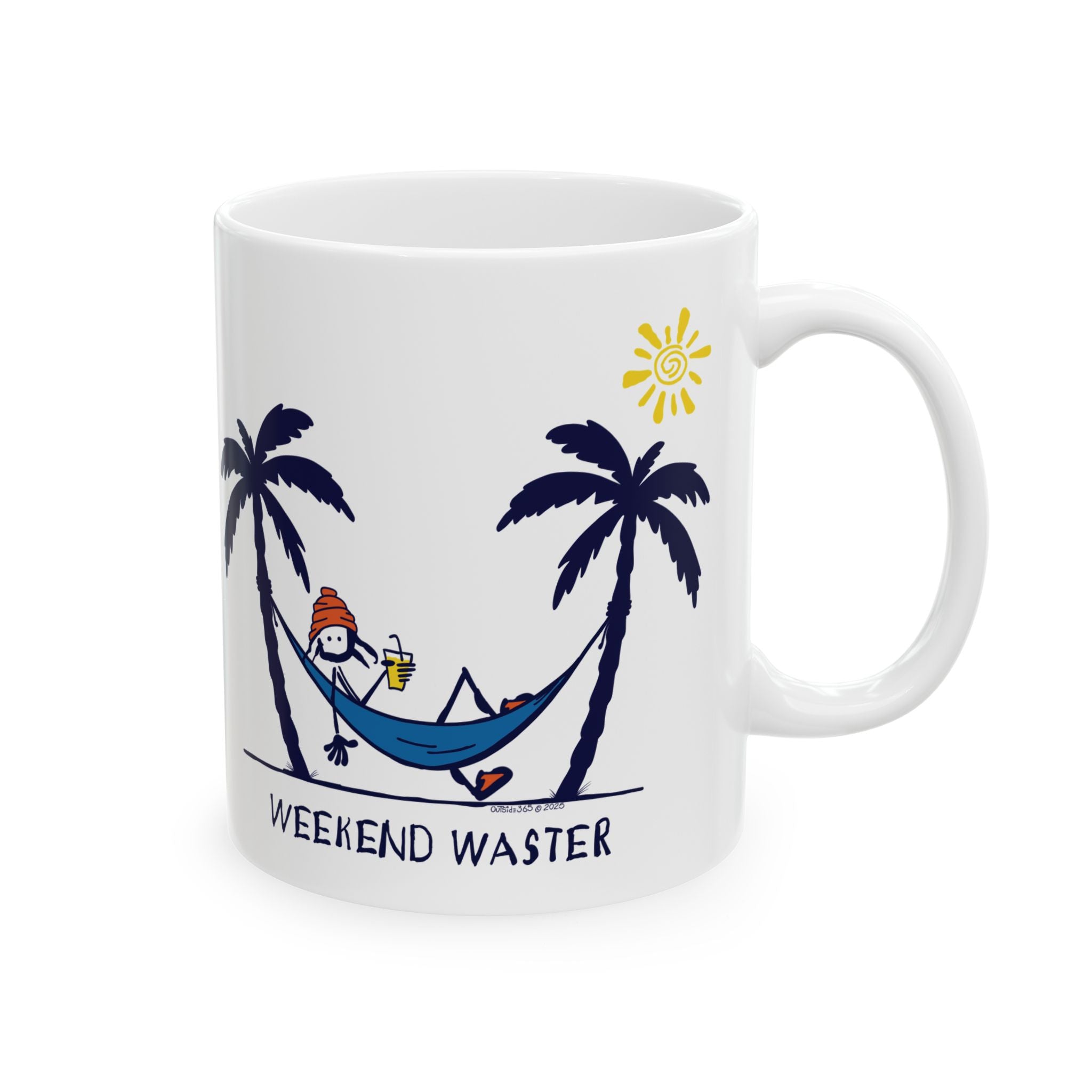 Outside 365 - Weekend Waster White Mug