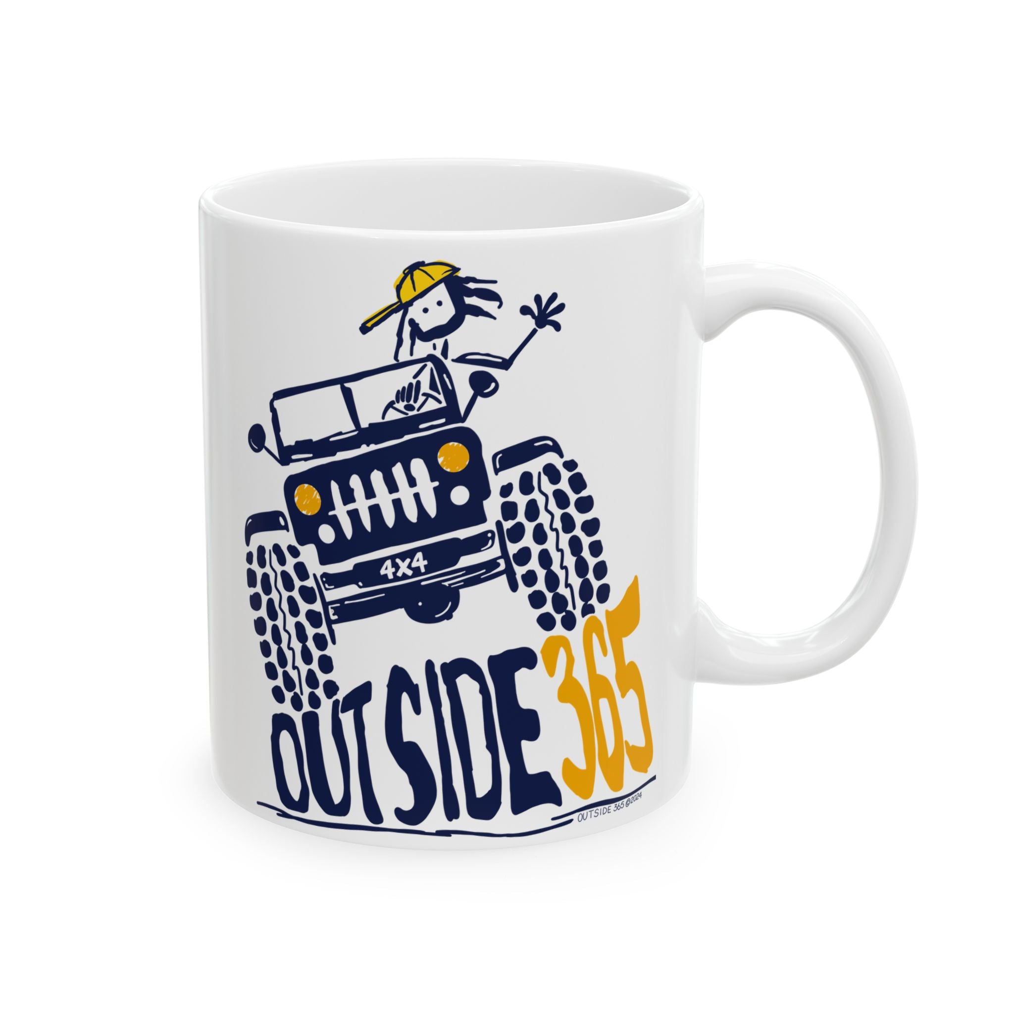 Outside 365 4x4 Off Road - Ceramic Mug, (11oz, 15oz)